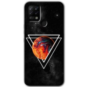 Tecno Pova Kızıl Gezegen Baskılı Uyumlu Silikon Kılıf