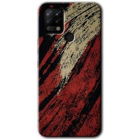 Tecno Pova Kumaş Deseni 6 Baskılı Uyumlu Silikon Kılıf