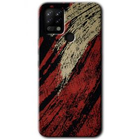 Tecno Pova Kumaş Deseni 6 Baskılı Uyumlu Silikon Kılıf