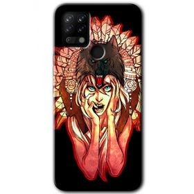 Tecno Pova Kurt Kız Baskılı Uyumlu Silikon Kılıf
