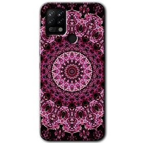 Tecno Pova Mandala Patterns Kaleidoscope Baskılı Uyumlu Silikon Kılıf