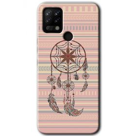 Tecno Pova Mandala Retro Baskılı Uyumlu Silikon Kılıf