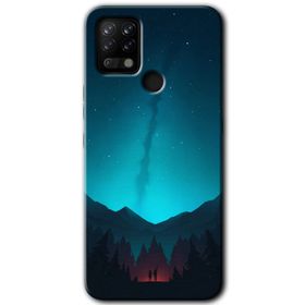 Tecno Pova Night Fores Mount Baskılı Uyumlu Silikon Kılıf