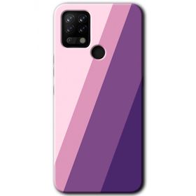 Tecno Pova Oblique Baskılı Uyumlu Silikon Kılıf