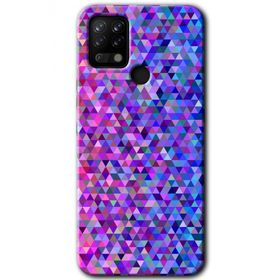 Tecno Pova Pixel Mozaik Baskılı Uyumlu Silikon Kılıf