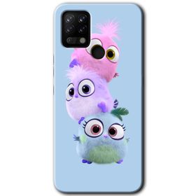 Tecno Pova Puffy Baskılı Uyumlu Silikon Kılıf
