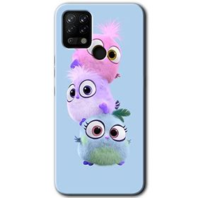 Tecno Pova Puffy Baskılı Uyumlu Silikon Kılıf