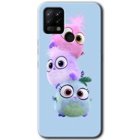 Tecno Pova Puffy Baskılı Uyumlu Silikon Kılıf