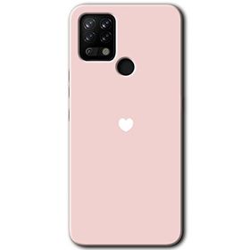 Tecno Pova Sade Kalp Baskılı Uyumlu Silikon Kılıf