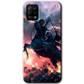 Tecno Pova Samurai Girl Baskılı Uyumlu Silikon Kılıf