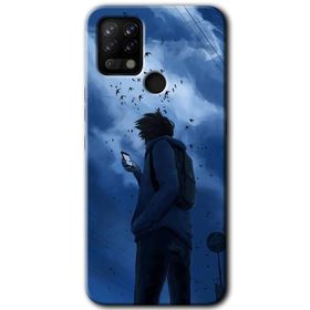 Tecno Pova Sonbahar Yalnızlığı Baskılı Uyumlu Silikon Kılıf