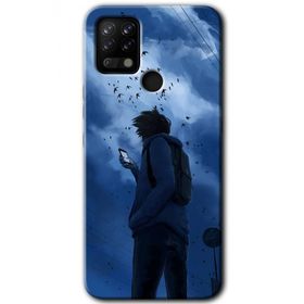 Tecno Pova Sonbahar Yalnızlığı Baskılı Uyumlu Silikon Kılıf