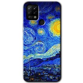 Tecno Pova Starry Night Baskılı Uyumlu Silikon Kılıf