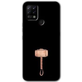 Tecno Pova Thor Çekiç Baskılı Uyumlu Silikon Kılıf