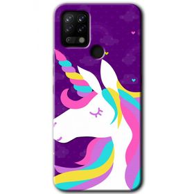 Tecno Pova Unicorn Sleep Baskılı Uyumlu Silikon Kılıf