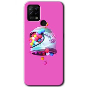 Tecno Pova Uzay Başlığı Baskılı Uyumlu Silikon Kılıf
