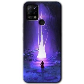 Tecno Pova Wanderer Silhouette Baskılı Uyumlu Silikon Kılıf