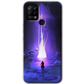 Tecno Pova Wanderer Silhouette Baskılı Uyumlu Silikon Kılıf