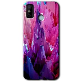 Tecno Spark 6 Go Abstraction Sharp Baskılı Uyumlu Silikon Kılıf