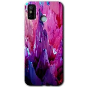 Tecno Spark 6 Go Abstraction Sharp Baskılı Uyumlu Silikon Kılıf