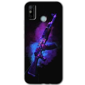 Tecno Spark 6 Go AK Baskılı Uyumlu Silikon Kılıf