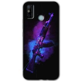 Tecno Spark 6 Go AK Baskılı Uyumlu Silikon Kılıf
