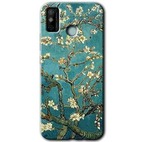 Tecno Spark 6 Go Almond Blossom Baskılı Uyumlu Silikon Kılıf
