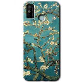 Tecno Spark 6 Go Almond Blossom Baskılı Uyumlu Silikon Kılıf