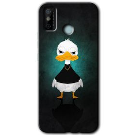Tecno Spark 6 Go Angry Duck Baskılı Uyumlu Silikon Kılıf