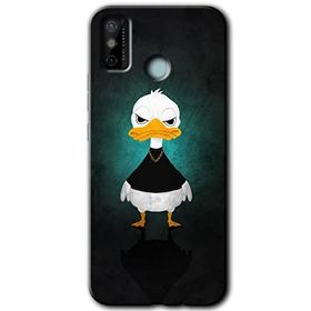 Tecno Spark 6 Go Angry Duck Baskılı Uyumlu Silikon Kılıf
