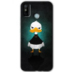 Tecno Spark 6 Go Angry Duck Baskılı Uyumlu Silikon Kılıf
