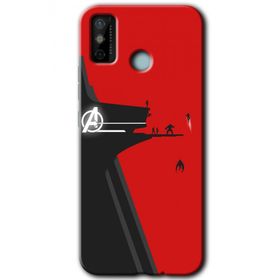 Tecno Spark 6 Go Avengers Tower Baskılı Uyumlu Silikon Kılıf