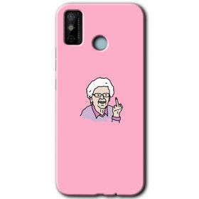 Tecno Spark 6 Go Bad Grandmother Baskılı Uyumlu Silikon Kılıf