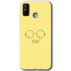Tecno Spark 6 Go Be Honest Baskılı Uyumlu Silikon Kılıf