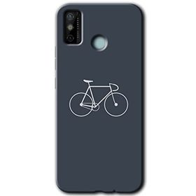 Tecno Spark 6 Go Bike Baskılı Uyumlu Silikon Kılıf