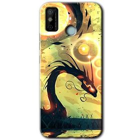 Tecno Spark 6 Go Digital Dragon Baskılı Uyumlu Silikon Kılıf