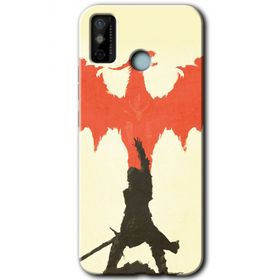 Tecno Spark 6 Go Dragon Hunter 1 Baskılı Uyumlu Silikon Kılıf