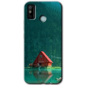 Tecno Spark 6 Go Flash Logo Baskılı Uyumlu Silikon Kılıf