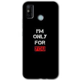 Tecno Spark 6 Go For You Baskılı Uyumlu Silikon Kılıf