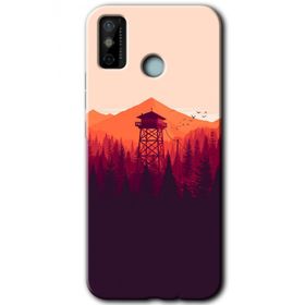 Tecno Spark 6 Go Gözlem Kulesi Baskılı Uyumlu Silikon Kılıf