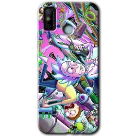 Tecno Spark 6 Go Graffiti Çizgi Film Baskılı Uyumlu Silikon Kılıf