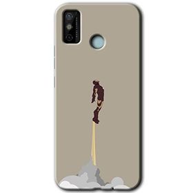 Tecno Spark 6 Go İronman Airport Baskılı Uyumlu Silikon Kılıf