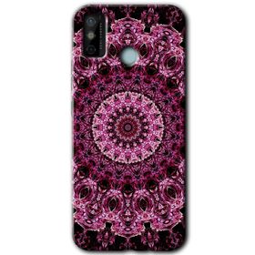 Tecno Spark 6 Go Mandala Patterns Kaleidoscope Baskılı Uyumlu Silikon Kılıf