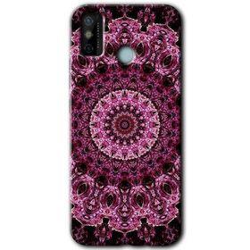 Tecno Spark 6 Go Mandala Patterns Kaleidoscope Baskılı Uyumlu Silikon Kılıf