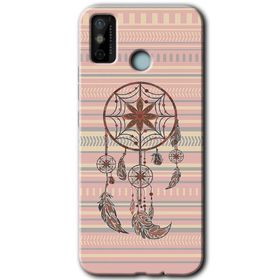 Tecno Spark 6 Go Mandala Retro Baskılı Uyumlu Silikon Kılıf