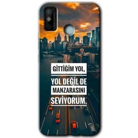 Tecno Spark 6 Go Manzara Seviyorum Baskılı Uyumlu Silikon Kılıf