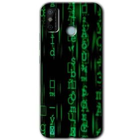 Tecno Spark 6 Go Matrix Baskılı Uyumlu Silikon Kılıf