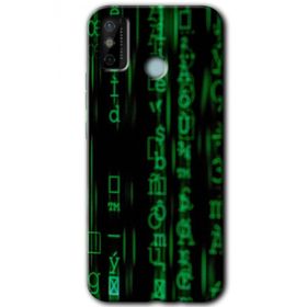 Tecno Spark 6 Go Matrix Baskılı Uyumlu Silikon Kılıf
