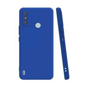 Tecno Spark 6 Go Mavi Uyumlu Silikon Kılıf