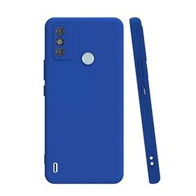 Tecno Spark 6 Go Mavi Uyumlu Silikon Kılıf